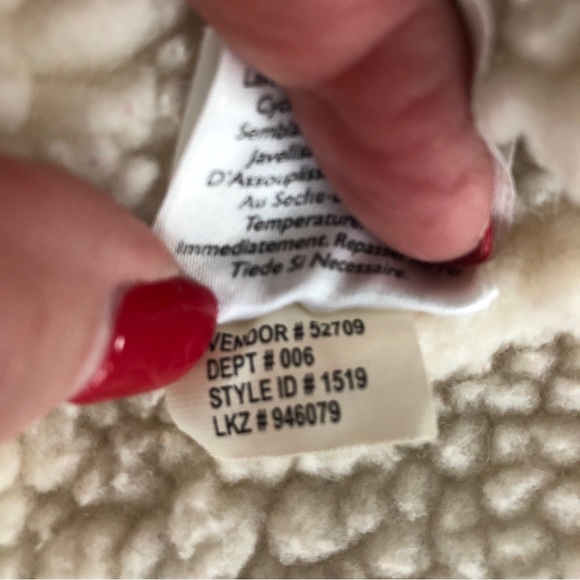 Eddie Bauer Sherpa lined jacket coat XL - Picture 6 of 12